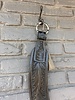 JUAN ANTONIO TOOLED BLACK WAIST BELT