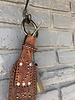 JUAN ANTONIO TOOLED WAIST BELT W/ STUDS