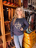 TASHA POLIZZI TASHA POLIZZI RIDE EM' SWEATSHIRT