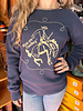 TASHA POLIZZI TASHA POLIZZI RIDE EM' SWEATSHIRT