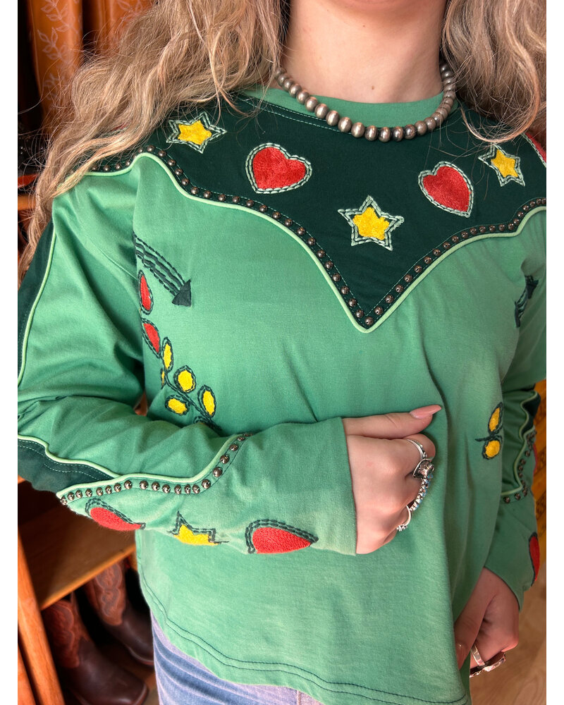 DOUBLE D RANCHWEAR DOUBLE D RANGELAND ROSIE TOP