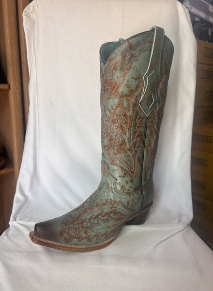 CORRAL RUSTIC TURQUOISE BOOT