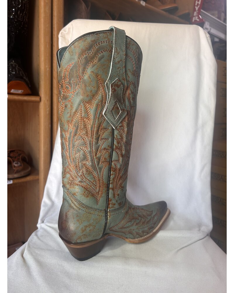 CORRAL RUSTIC TURQUOISE BOOT