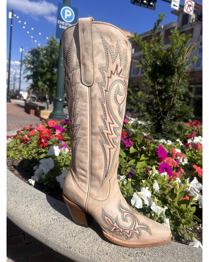 CORRAL "DESERT BLOOM" WESTERN BOOT