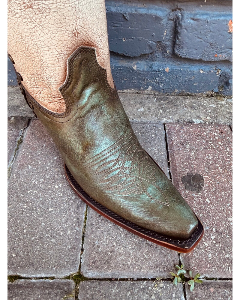 CORRAL EMERALD STUDDED OVERLAY BOOT