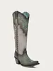 CORRAL EMERALD STUDDED OVERLAY BOOT