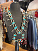 ANTIQUE BISBEE TURQUOISE SQUASH BLSSOM