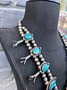 ANTIQUE BISBEE TURQUOISE SQUASH BLSSOM