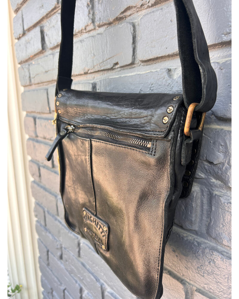 SPAGHETTI WESTERN CROSSBODY SADDLE PURSE