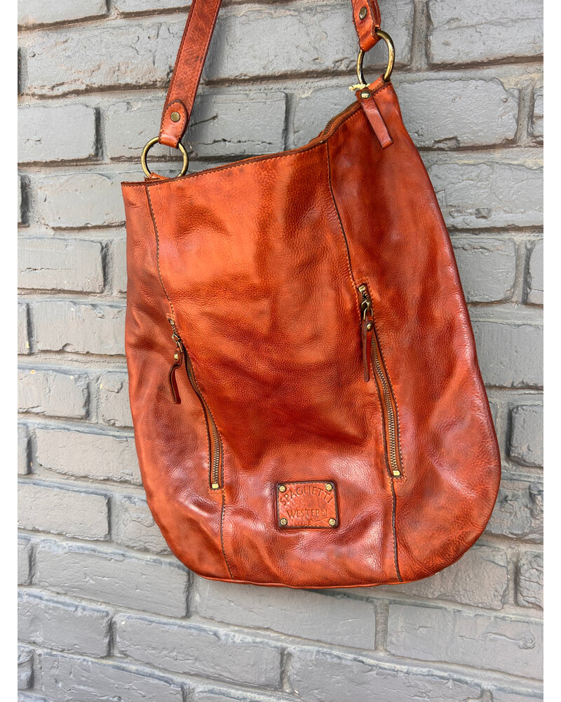 SPAGHETTI WESTERN CONCEALED CARRY LEATHER HANDBAG