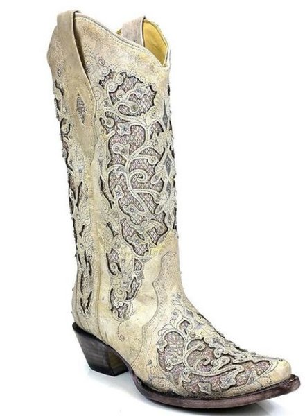 CORRAL GLITTER INLAY BOOT