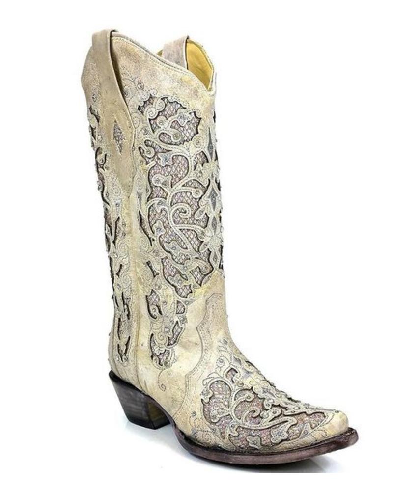 CORRAL GLITTER INLAY BOOT