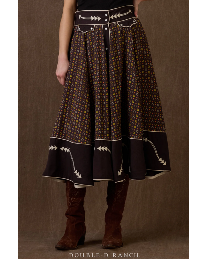 DOUBLE D RANCHWEAR HARD LUCK SKIRT