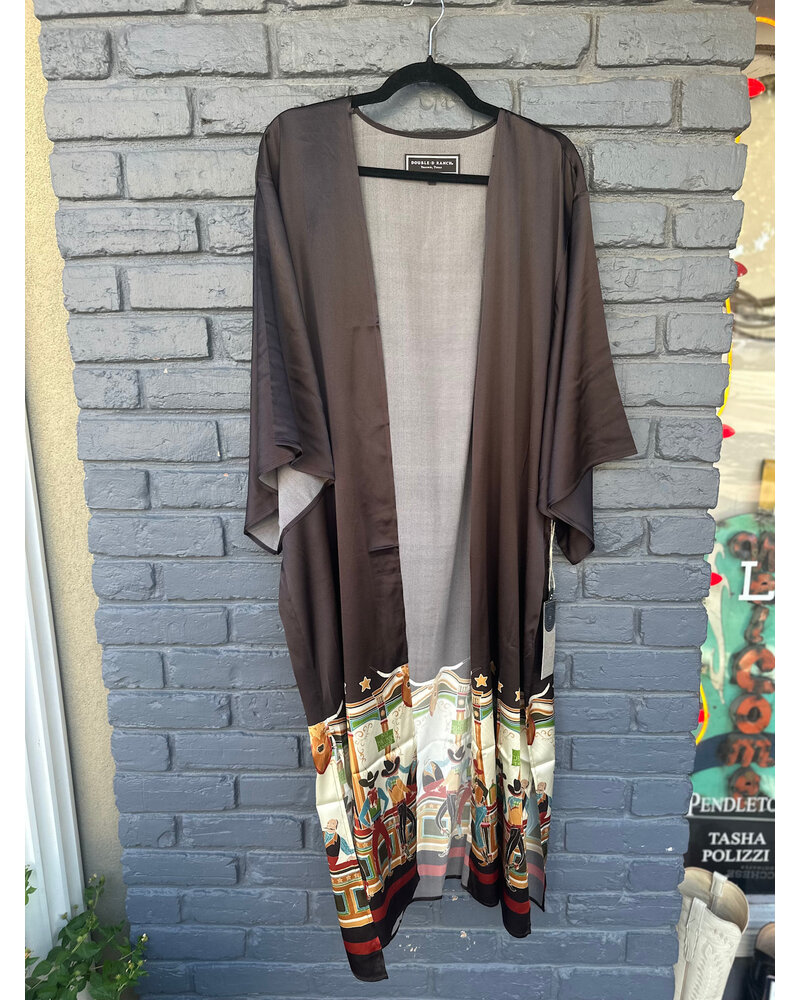 DOUBLE D RANCHWEAR BAR ROOM BUDDIES KIMONO