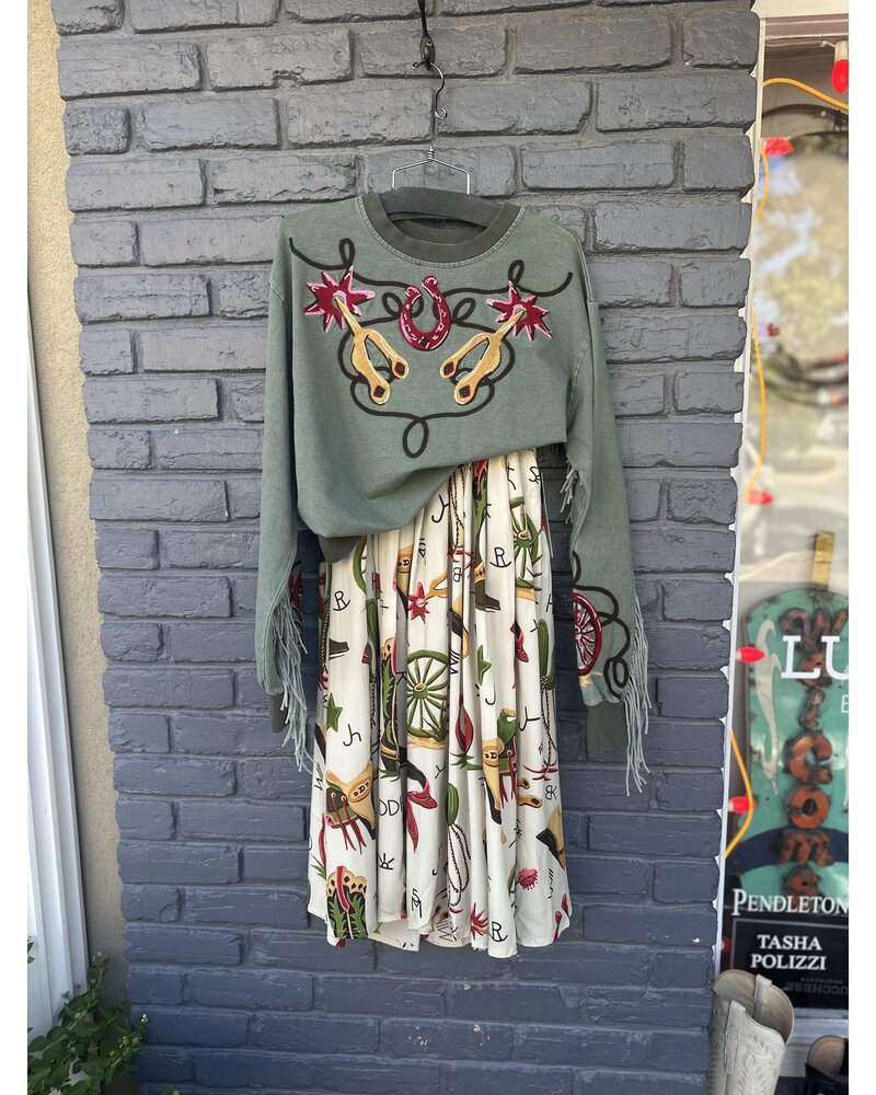 DOUBLE D RANCHWEAR ATOMIC CIRCLE SKIRT