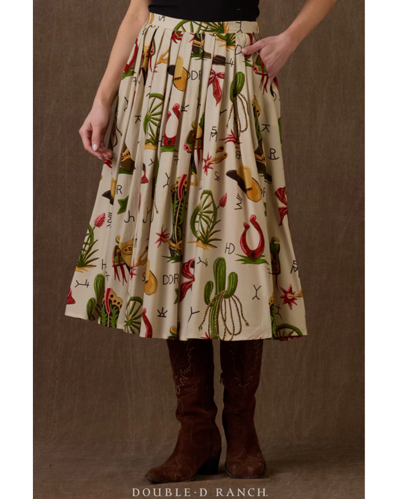 DOUBLE D RANCHWEAR ATOMIC CIRCLE SKIRT