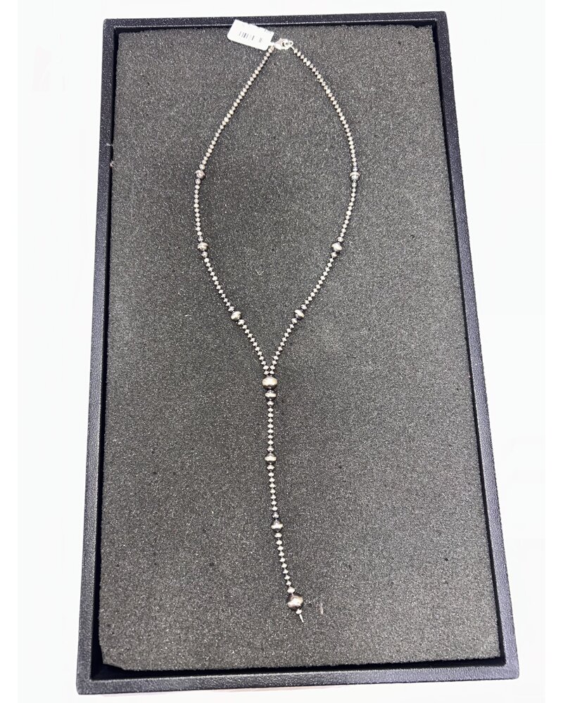 NATIVE AMERICAN JEWELRY NAVAJO PEARL LARIAT