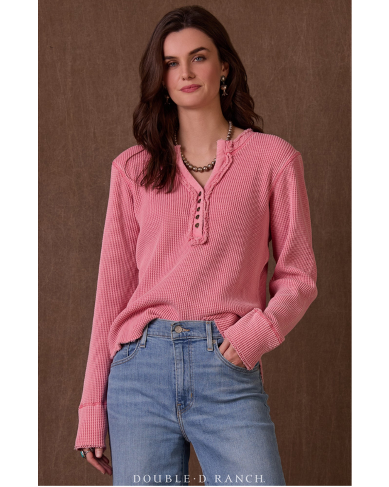 DOUBLE D RANCHWEAR BRYCE HENLEY TOP