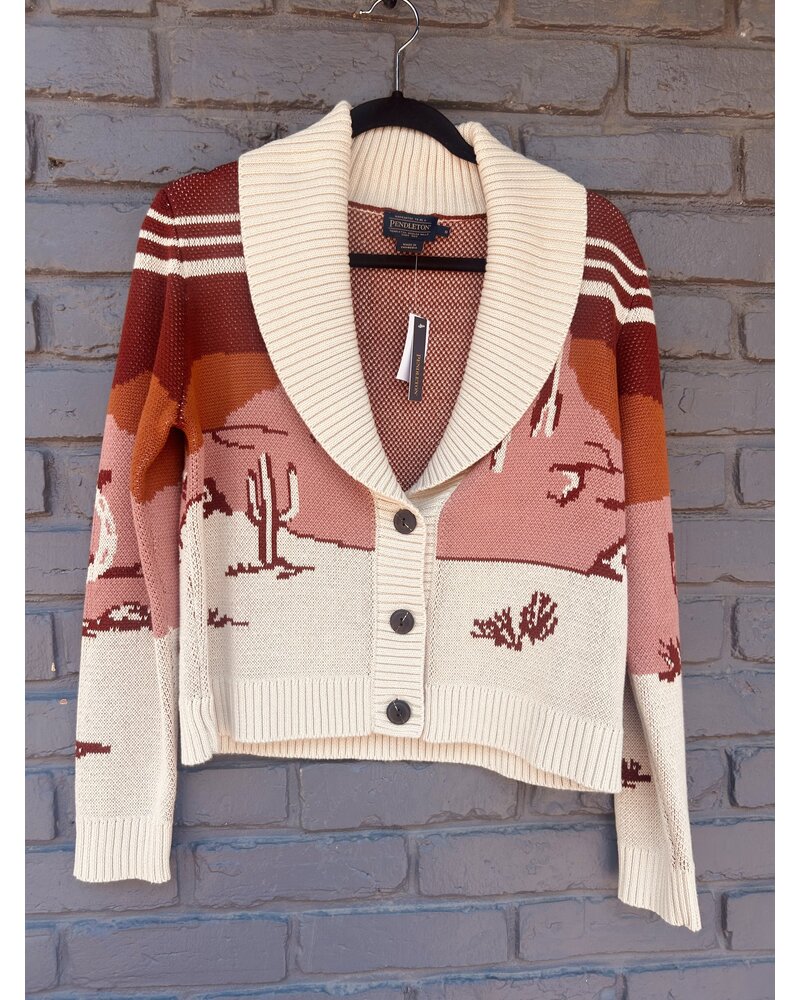 PENDLETON SCENIC CARDIGAN