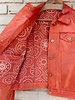 SCULLY RED LAMB LEATHER JACKET