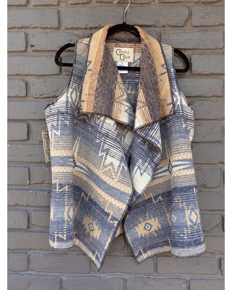 CRIPPLE CREEK SOUTHWESTERN VEST