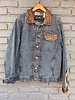 SCULLY DENIM JACKET W LEATHER