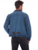 SCULLY DENIM JACKET W LEATHER