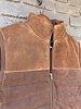 CRIPPLE CREEK LEATHER PUFFER VEST