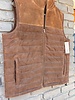 CRIPPLE CREEK LEATHER PUFFER VEST