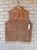 CRIPPLE CREEK LEATHER PUFFER VEST