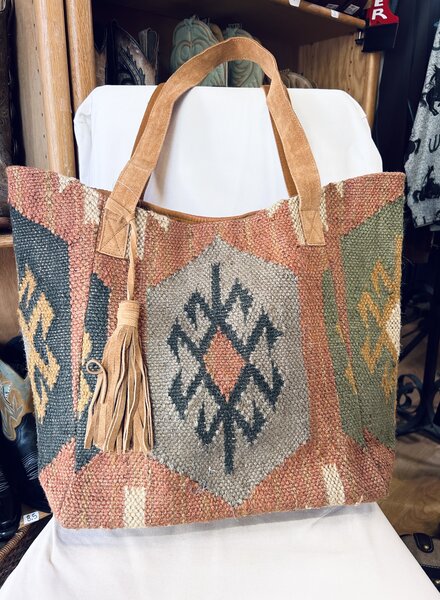 SCULLY WESTERN TOTE BAG