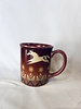 PENDLETON AMERICAN INDIAN COLLEGE FUND MUGS, SET OF 4