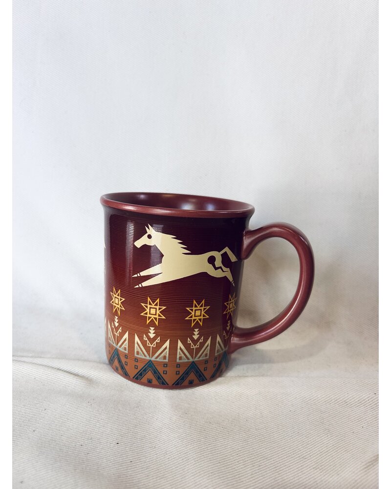 PENDLETON AMERICAN INDIAN COLLEGE FUND MUGS, SET OF 4