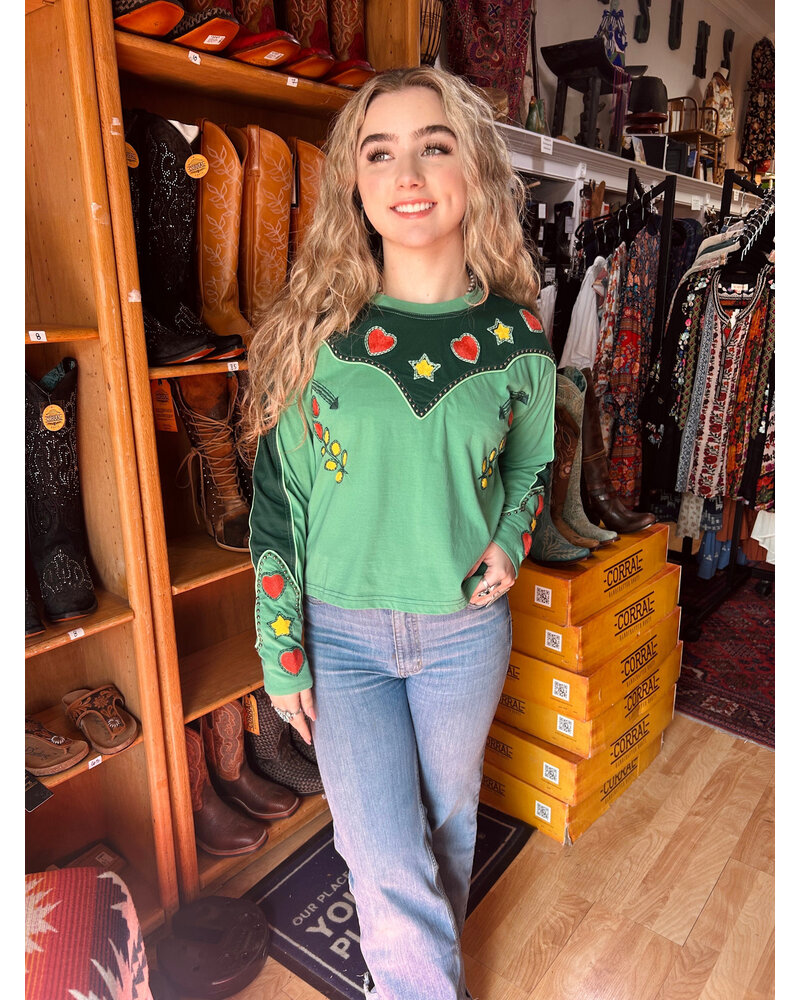 DOUBLE D RANCHWEAR DOUBLE D RANGELAND ROSIE TOP