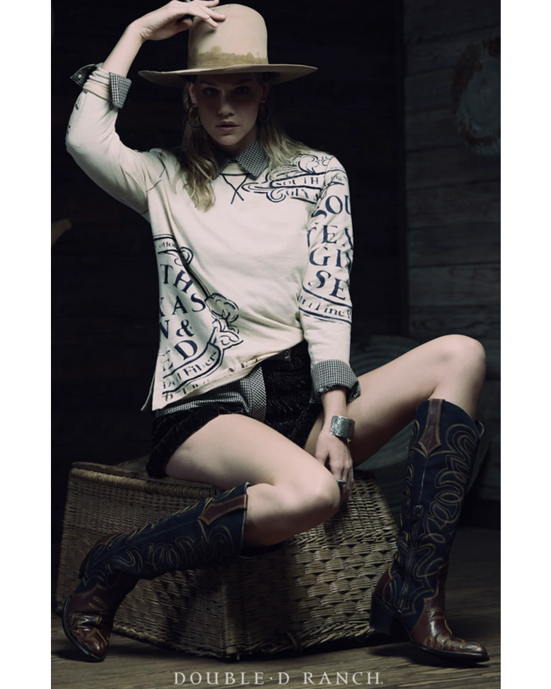 DOUBLE D RANCHWEAR HIGH COTTON TEE