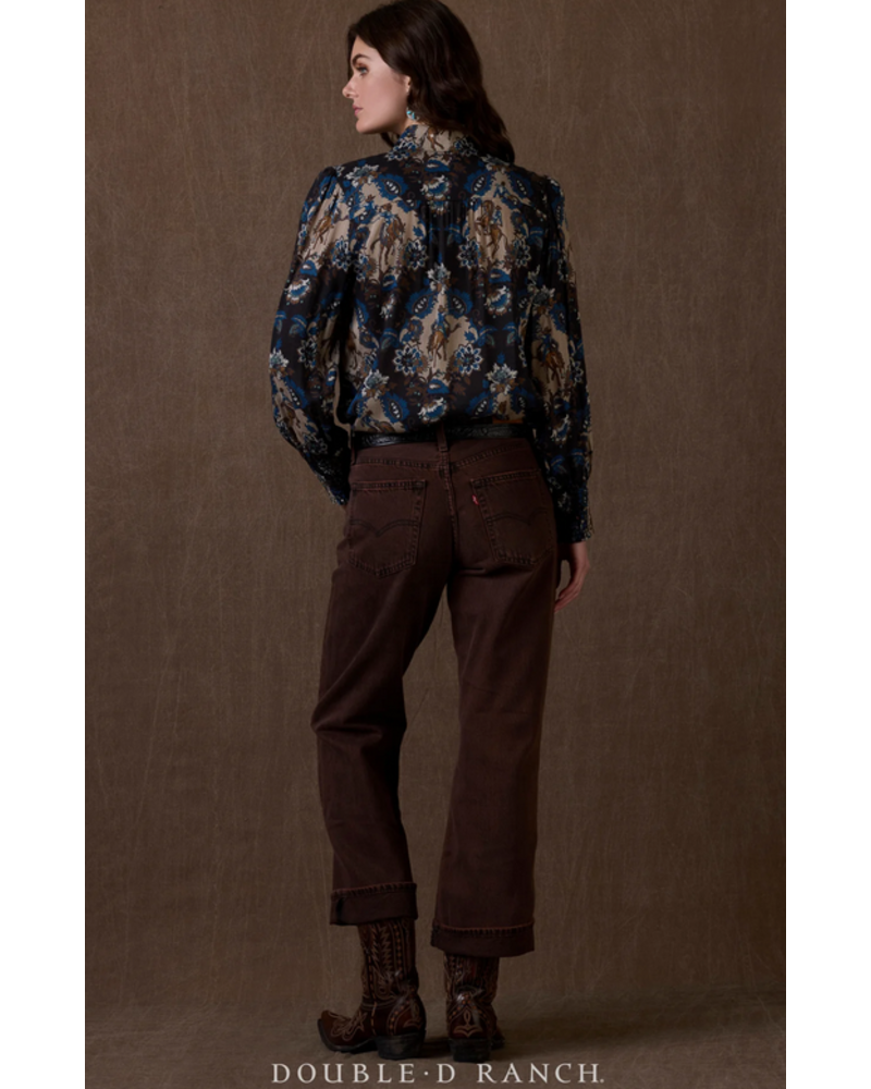 DOUBLE D RANCHWEAR DeWITT'S DEMASK TOP