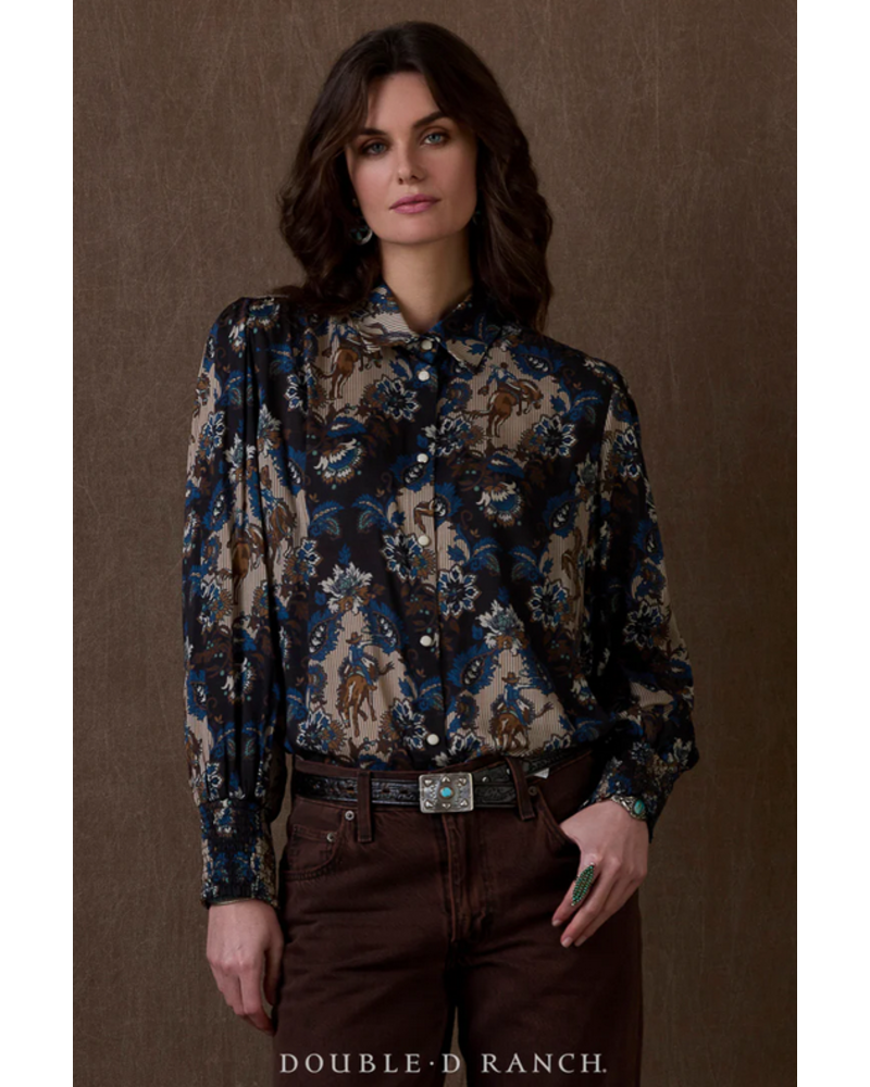 DOUBLE D RANCHWEAR DeWITT'S DEMASK TOP