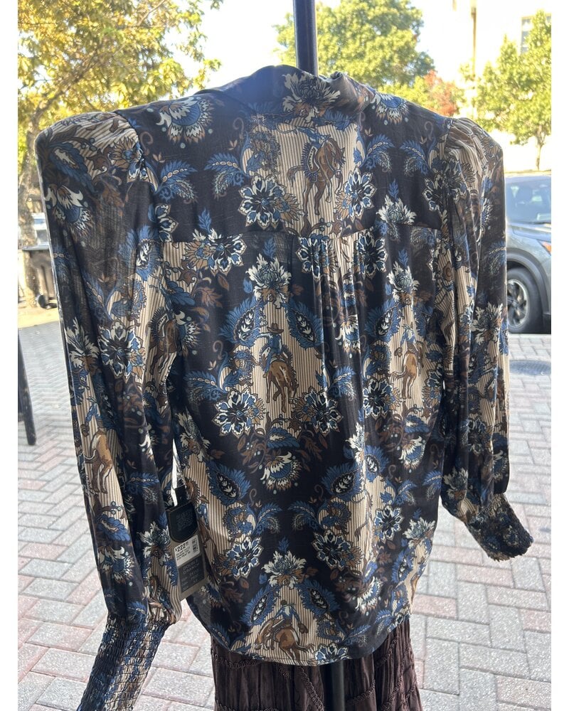 DOUBLE D RANCHWEAR DeWITT'S DEMASK TOP