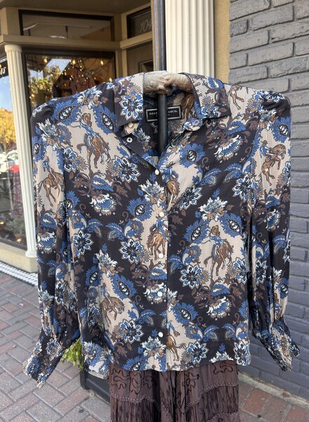 DOUBLE D RANCHWEAR DeWITT'S DEMASK TOP