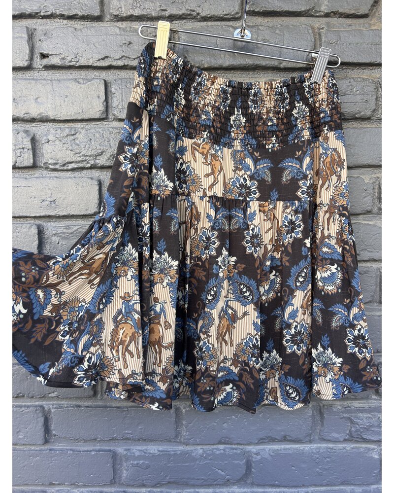 DOUBLE D RANCHWEAR DeWITT'S DEMASK SKIRT