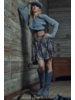 DOUBLE D RANCHWEAR DeWITT'S DEMASK SKIRT