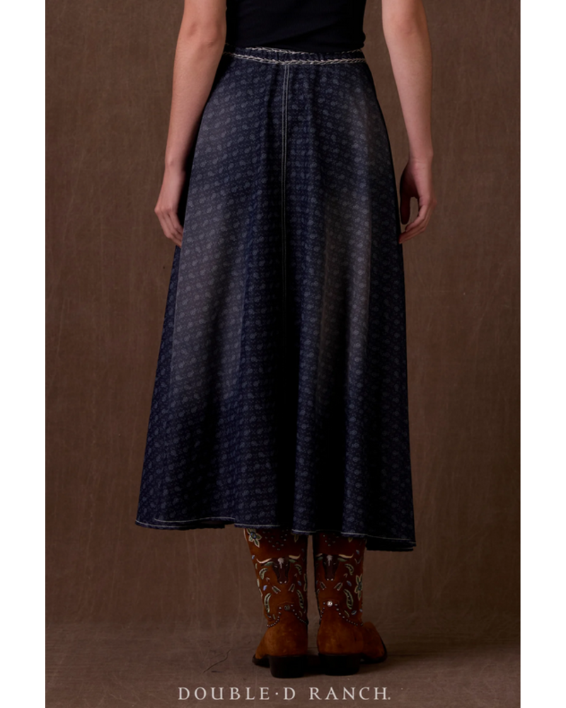 DOUBLE D RANCHWEAR SACKING CLOTH SKIRT
