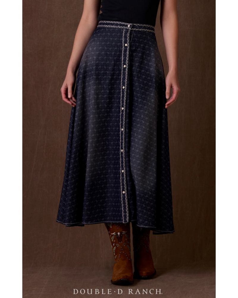 DOUBLE D RANCHWEAR SACKING CLOTH SKIRT