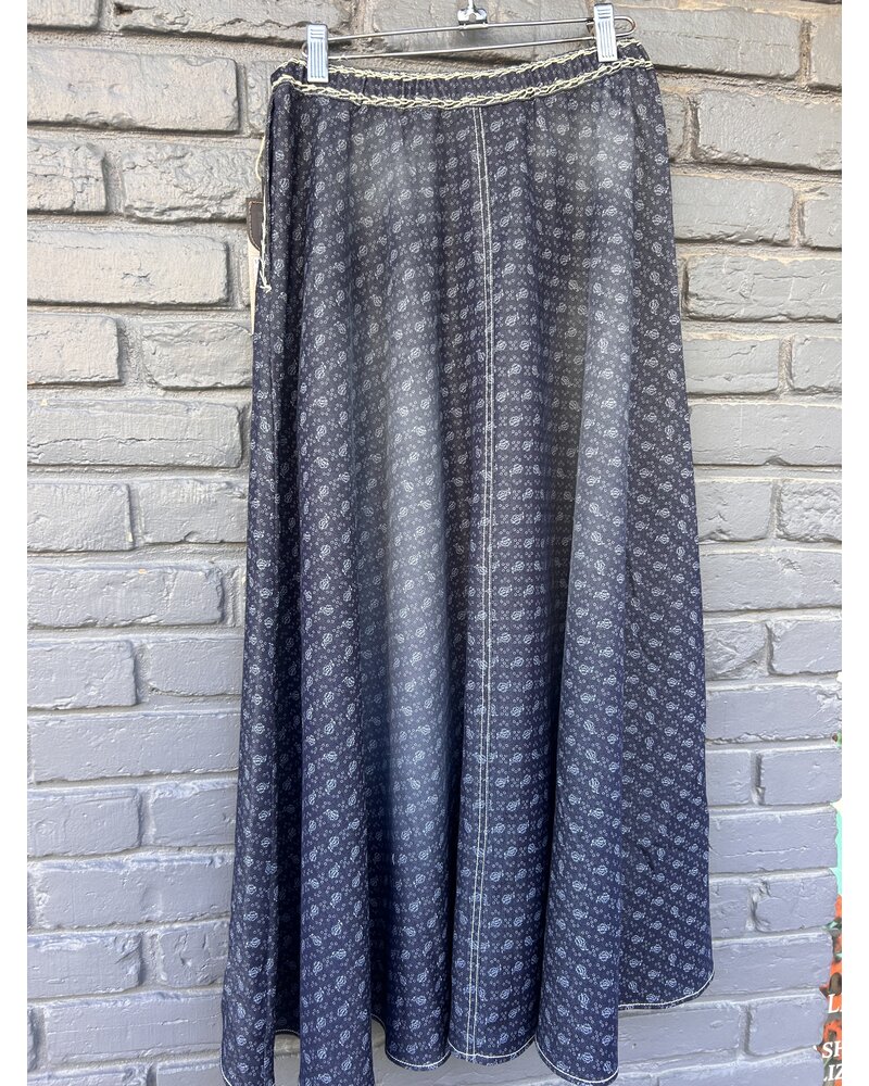 DOUBLE D RANCHWEAR SACKING CLOTH SKIRT