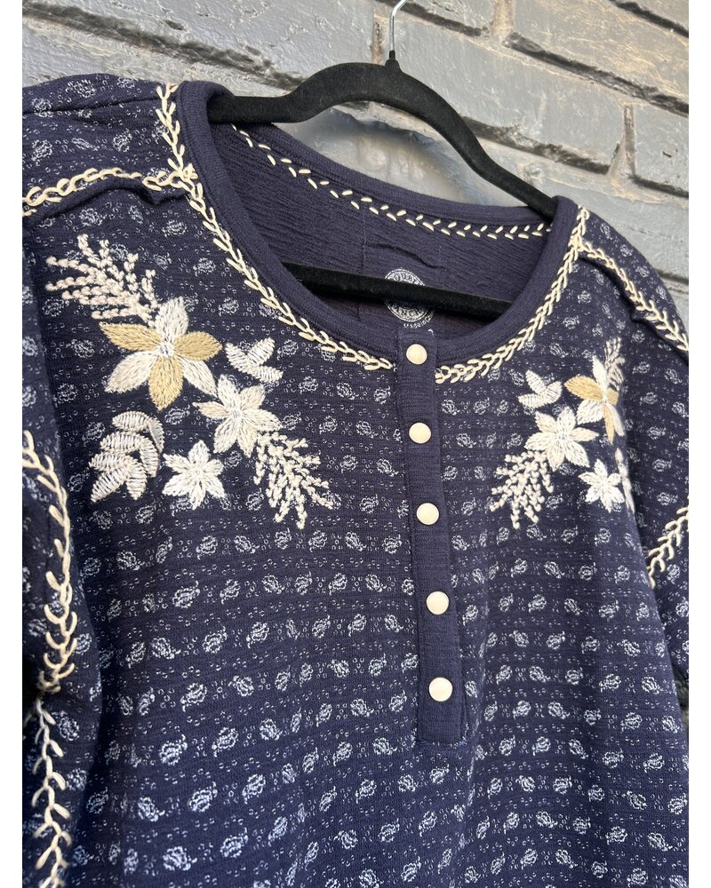 DOUBLE D RANCHWEAR SACKING CLOTH TOP