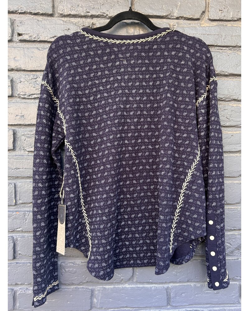 DOUBLE D RANCHWEAR SACKING CLOTH TOP