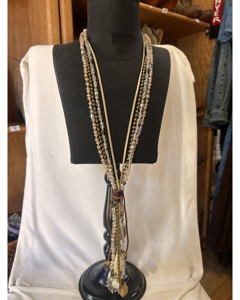 AMY KAPLAN NATURAL BEADED NECKLACE