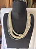 AMY KAPLAN NATURAL SHORT BEADED NECKLACE