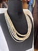 AMY KAPLAN NATURAL SHORT BEADED NECKLACE