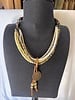 AMY KAPLAN SEVEN STRAND COIN NECKLACE